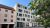 Blick auf das Ärztehaus 4 (über der Apotheke) gegenüber vom Alice Hospital Darmstadt, Praxis-Standort vom Lungenzentrum Darmstadt
